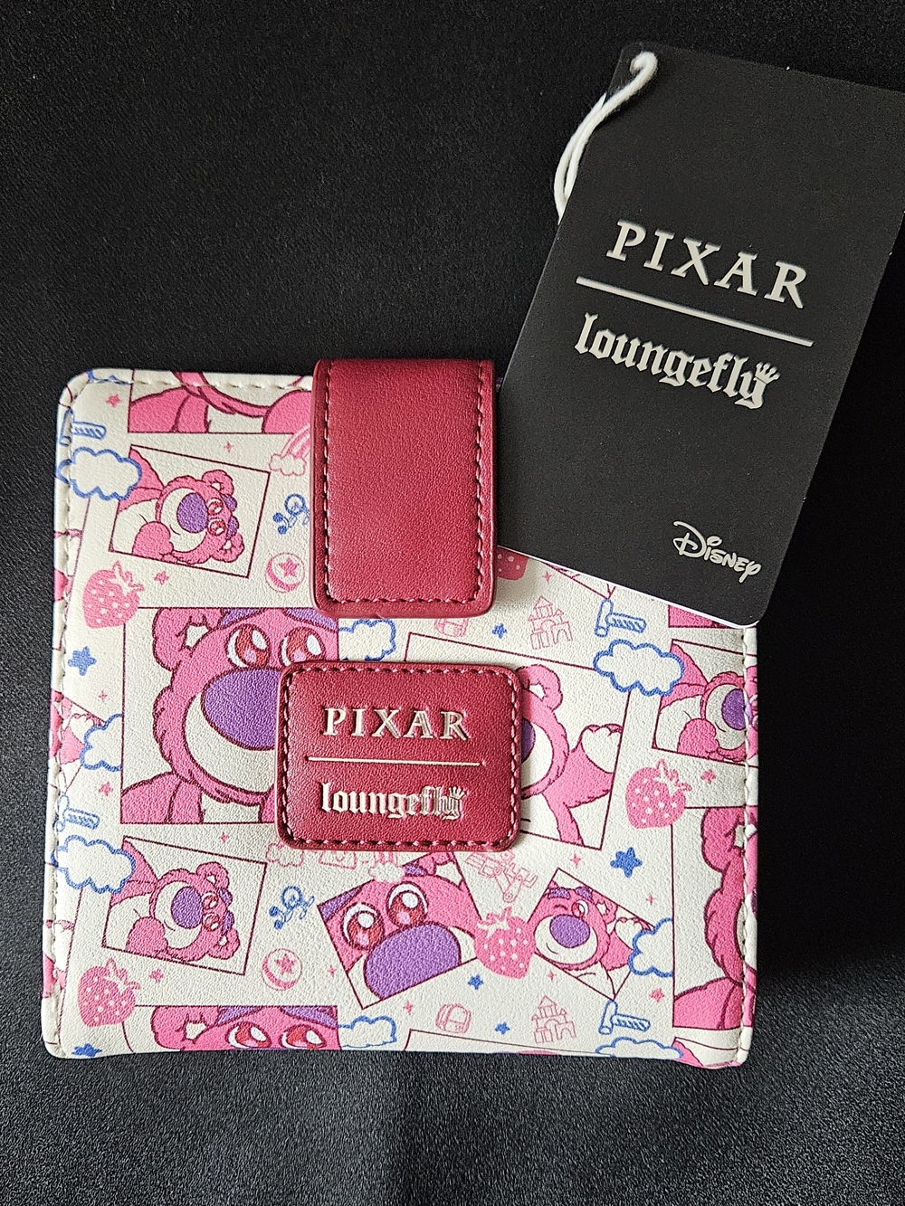 NWT!!! Toy Story Loungefly Disney Pixar Toy Story Lotso Bifold Wallet
